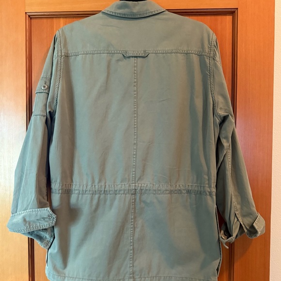 Ralph Lauren Vintage Women’s Green Safari Military Utility Jacket Size S - Picture 5 of 8